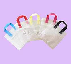 ถุงซอฟลูพ ไม่พิมพ์ลาย HDPE